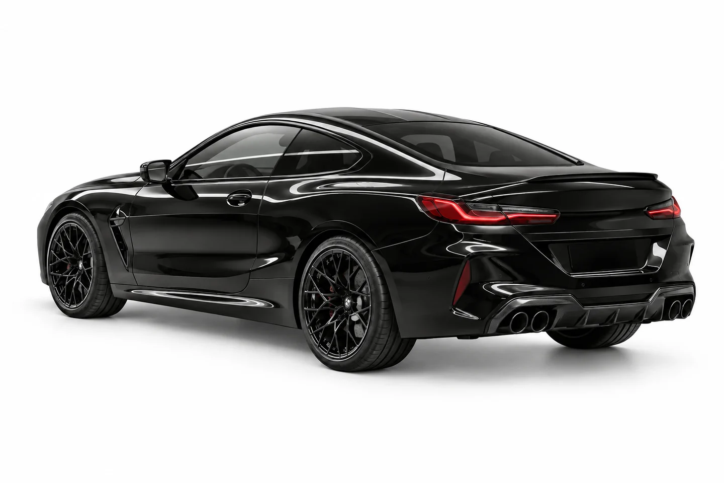 BMW M8 Competition coupe — иллюстрация автомобиля для концепта